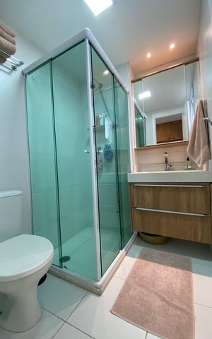 Apartamento à venda com 67m², 3 quartos e 1 vagaQuarto 1 - Banheiro