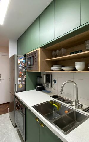 Apartamento à venda com 67m², 3 quartos e 1 vagaCozinha