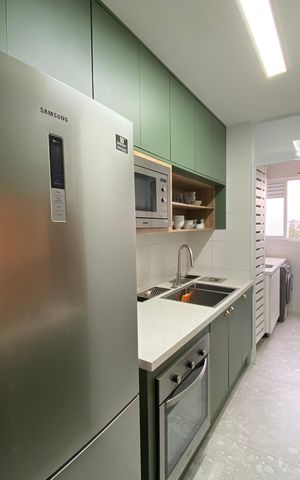 Apartamento à venda com 67m², 3 quartos e 1 vagaCozinha