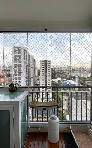 Apartamento à venda com 67m², 3 quartos e 1 vagaSala - Varanda