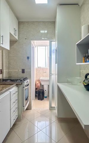 Apartamento à venda com 55m², 2 quartos e 2 vagasCozinha