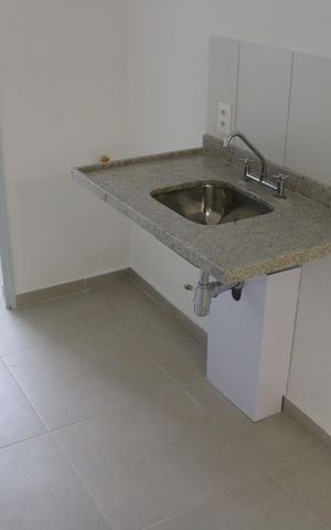 Apartamento à venda com 34m², 1 quarto e 1 vagaCozinha e Área de Serviço