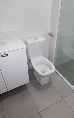 Apartamento para alugar com 72m², 2 quartos e 2 vagasBanheiro da Suíte