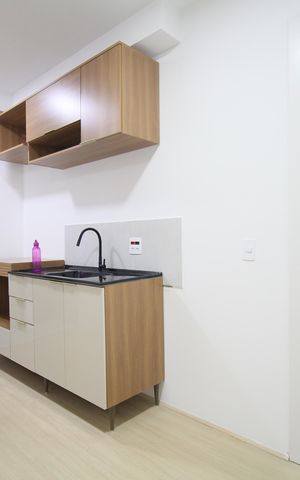 Studio para alugar com 37m², 1 quarto e sem vagaCozinha