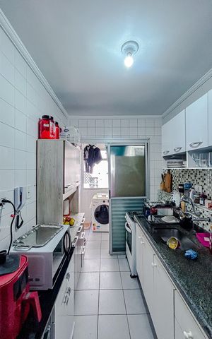 Apartamento para alugar com 57m², 2 quartos e 1 vagaCozinha
