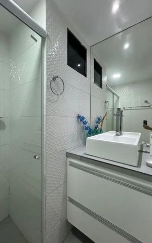 Studio para alugar com 50m², 2 quartos e sem vaga Studio para alugar com 50m², 2 quartos e sem vagaBanheiro