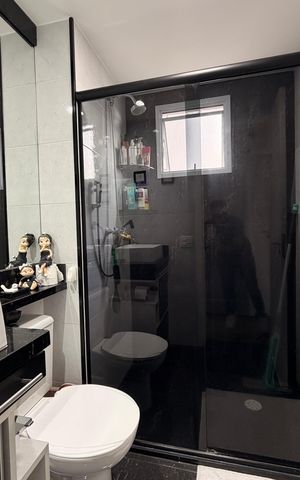 Apartamento à venda com 65m², 2 quartos e 1 vaga Apartamento à venda com 65m², 2 quartos e 1 vagaBanheiro 1