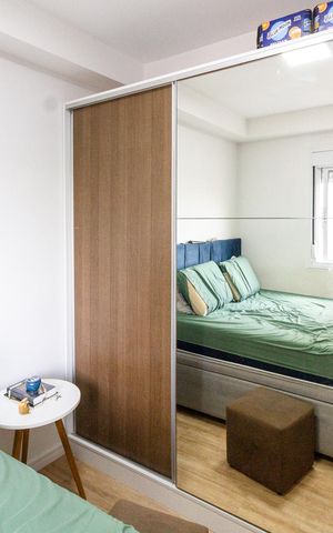 Apartamento à venda com 42m², 2 quartos e 1 vagaQuarto 1 