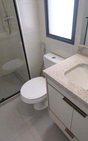Apartamento para alugar com 126m², 3 quartos e 2 vagas Apartamento para alugar com 126m², 3 quartos e 2 vagasBanheiro da Suíte 2