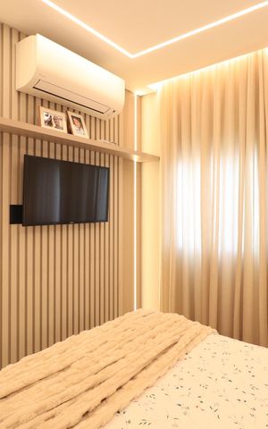 Apartamento à venda com 125m², 2 quartos e 2 vagasQuarto 2 - Suíte