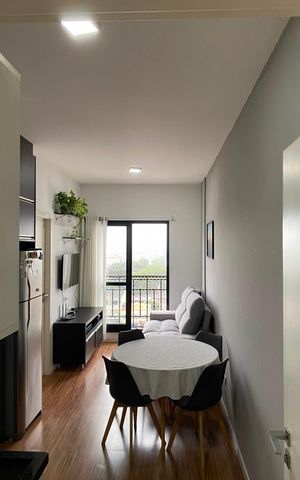 Apartamento à venda com 33m², 1 quarto e sem vaga Apartamento à venda com 33m², 1 quarto e sem vagaSala