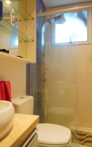 Apartamento à venda com 48m², 2 quartos e 1 vagaBanheiro da Suíte