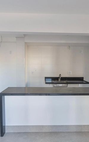 Apartamento à venda com 77m², 2 quartos e 2 vagas Apartamento à venda com 77m², 2 quartos e 2 vagasCozinha e Área de Serviço