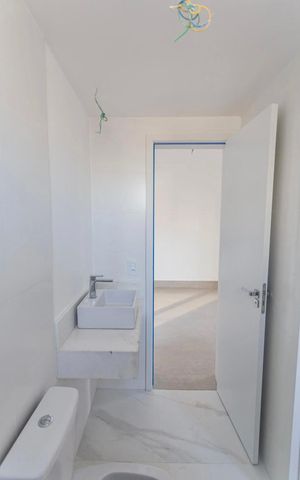 Apartamento à venda com 77m², 2 quartos e 2 vagas Apartamento à venda com 77m², 2 quartos e 2 vagasSuíte 2 - Banheiro