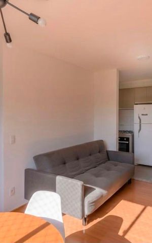 Apartamento para alugar com 46m², 1 quarto e 1 vaga Apartamento para alugar com 46m², 1 quarto e 1 vagaSala