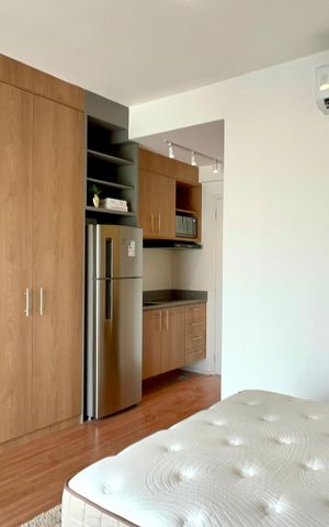 Studio para alugar com 25m², 1 quarto e sem vaga Studio para alugar com 25m², 1 quarto e sem vagaStudio
