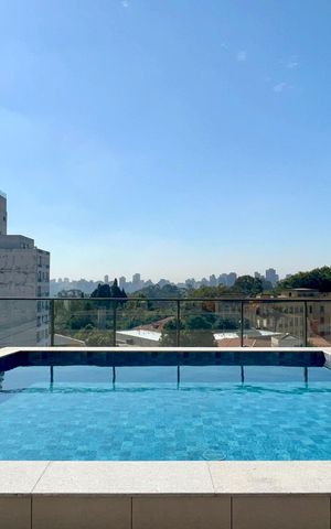 Studio para alugar com 25m², 1 quarto e sem vaga Studio para alugar com 25m², 1 quarto e sem vagaPiscina