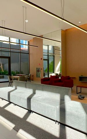Studio para alugar com 25m², 1 quarto e sem vaga Studio para alugar com 25m², 1 quarto e sem vagaSalão de Festas