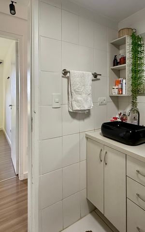 Apartamento à venda com 72m², 3 quartos e 1 vaga Apartamento à venda com 72m², 3 quartos e 1 vagaBanheiro