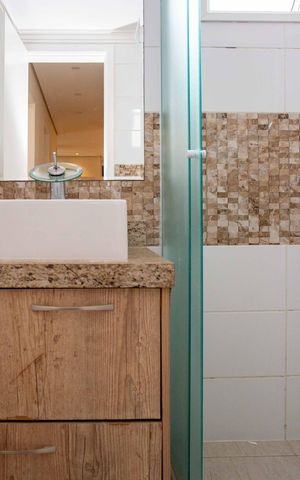 Apartamento à venda com 80m², 3 quartos e 2 vagasBanheiro Social