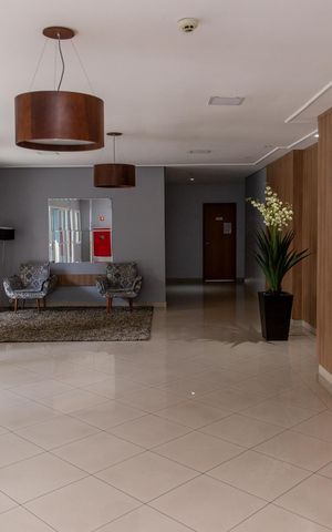 Apartamento à venda com 80m², 3 quartos e 2 vagasHall social