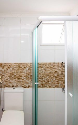 Apartamento à venda com 80m², 3 quartos e 2 vagasBanheiro da Suíte
