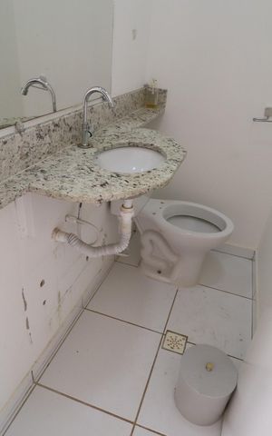 Casa de condomínio para alugar com 95m², 3 quartos e 2 vagasLavabo