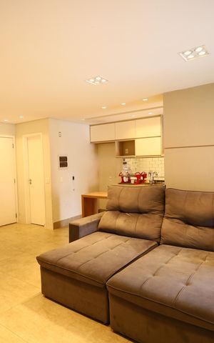 Apartamento à venda com 77m², 2 quartos e 2 vagasSala