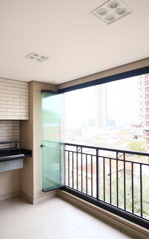 Apartamento à venda com 77m², 2 quartos e 2 vagasVaranda gourmet