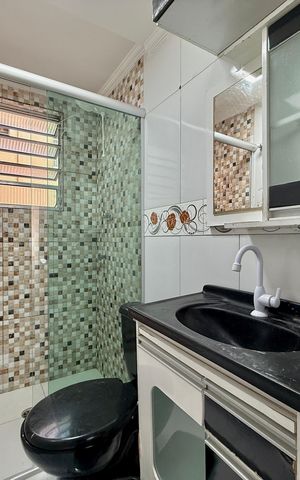 Apartamento à venda com 50m², 2 quartos e 1 vagaBanheiro 