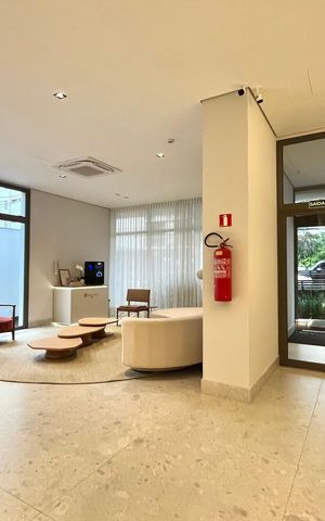 Apartamento para alugar com 30m², 1 quarto e sem vaga Apartamento para alugar com 30m², 1 quarto e sem vagaHall social
