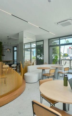 Apartamento para alugar com 30m², 1 quarto e sem vaga Apartamento para alugar com 30m², 1 quarto e sem vagaÁrea comum - Salão de festas