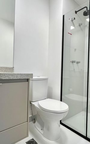 Apartamento para alugar com 30m², 1 quarto e sem vaga Apartamento para alugar com 30m², 1 quarto e sem vagaBanheiro