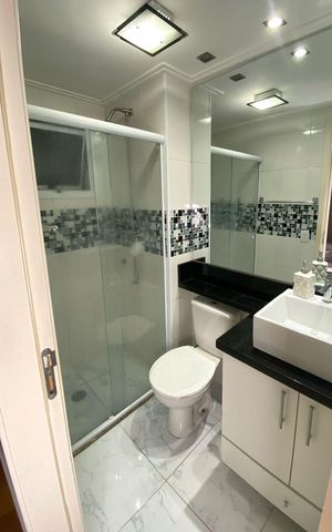 Apartamento à venda com 81m², 3 quartos e 1 vagaBanheiro
