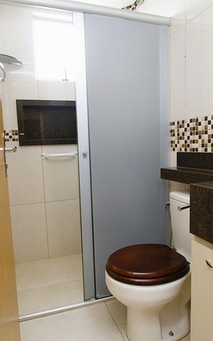 Apartamento para alugar com 45m², 2 quartos e 1 vagaBanheiro Social