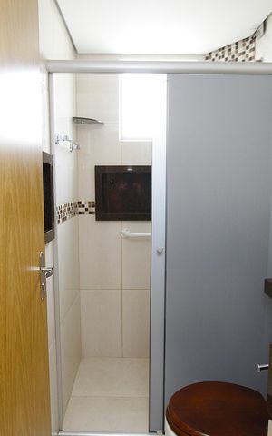 Apartamento para alugar com 45m², 2 quartos e 1 vagaBanheiro Social