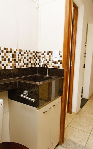 Apartamento para alugar com 45m², 2 quartos e 1 vagaBanheiro Social