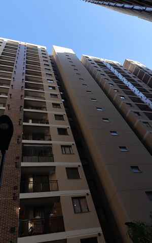 Apartamento para alugar com 49m², 2 quartos e 1 vagaFachada do bloco