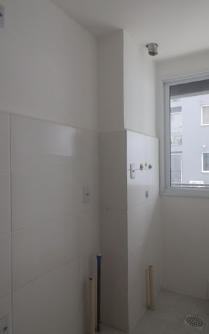 Apartamento para alugar com 63m², 2 quartos e 1 vagaCozinha e Área de Serviço