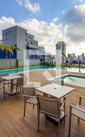 Apartamento para alugar com 36m², 1 quarto e sem vaga Apartamento para alugar com 36m², 1 quarto e sem vagaPiscina