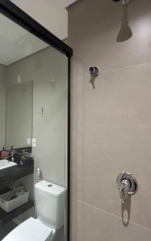 Apartamento para alugar com 30m², 1 quarto e sem vaga Apartamento para alugar com 30m², 1 quarto e sem vagaBanheiro