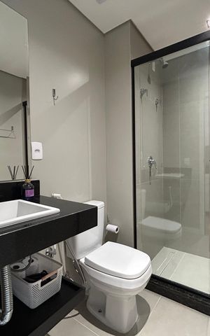 Apartamento para alugar com 30m², 1 quarto e sem vaga Apartamento para alugar com 30m², 1 quarto e sem vagaBanheiro