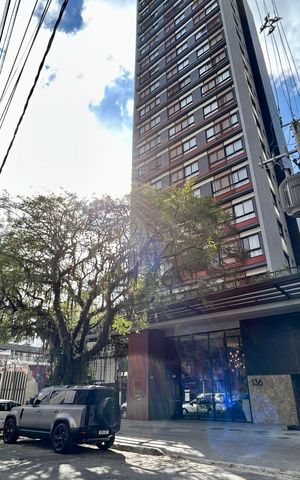 Apartamento para alugar com 30m², 1 quarto e sem vaga Apartamento para alugar com 30m², 1 quarto e sem vagaFachada