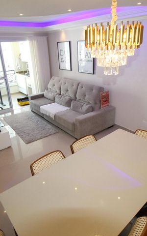 Apartamento para alugar com 95m², 3 quartos e 2 vagasSala