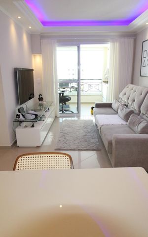 Apartamento para alugar com 95m², 3 quartos e 2 vagasSala