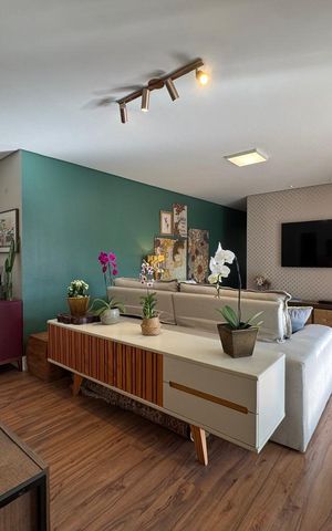 Apartamento à venda com 109m², 3 quartos e 2 vagas Apartamento à venda com 109m², 3 quartos e 2 vagasSala