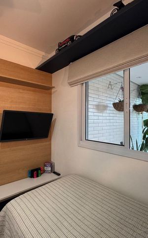 Apartamento à venda com 109m², 3 quartos e 2 vagas Apartamento à venda com 109m², 3 quartos e 2 vagasQuarto