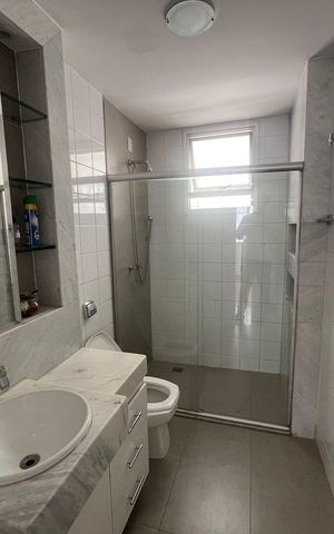 Apartamento para alugar com 200m², 3 quartos e 1 vaga Apartamento para alugar com 200m², 3 quartos e 1 vagaBanheiro