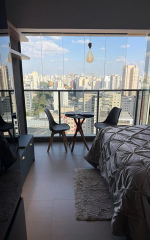 Apartamento para alugar com 22m², 1 quarto e sem vaga