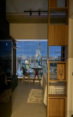Apartamento para alugar com 22m², 1 quarto e sem vaga